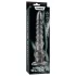 Lovetoy King Sized - stor vibrator - 32 cm - grå