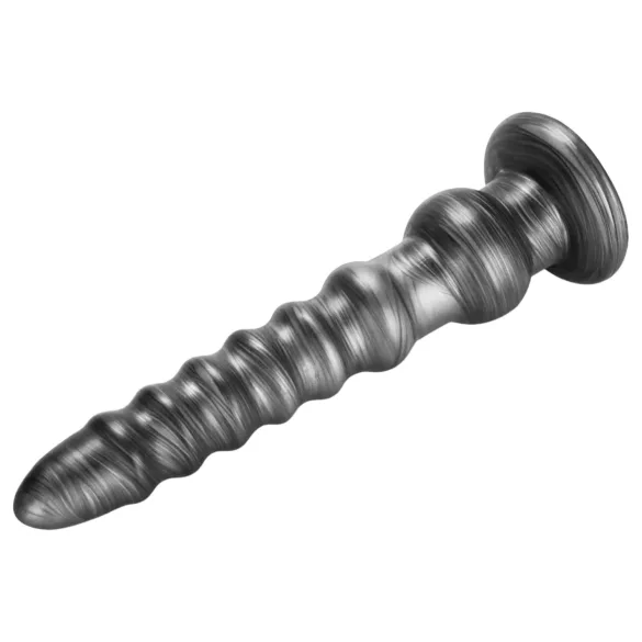 Lovetoy King Sized - stor vibrator - 32 cm - grå