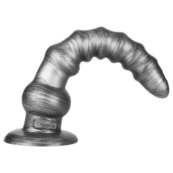 Lovetoy King Sized - stor vibrator - 32 cm - grå