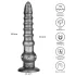Lovetoy King Sized - stor vibrator - 32 cm - grå
