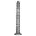 Lovetoy King Size - ekstra stor vibrator - 40,5 cm (grå)