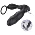 AlvUp - prostata vibrator med penisring - fjernbetjening - sort