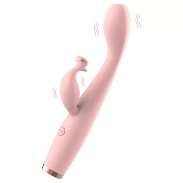 AlvUp - G-punktsvibrator med klitorisarm - pink