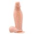 Baile Inflatable - oppustelig realistisk vibrator - natur