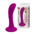 Pretty Love Baile - analplug med sugekop - buet - silikone - pink