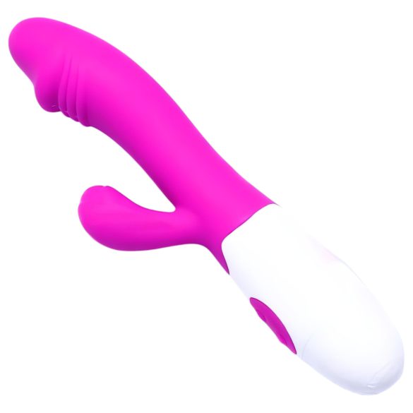 Pretty Love Snappy - G-punkt vibrator med klitorisarm - vandtæt - lilla