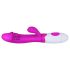 Pretty Love Snappy - vandtæt G-punkt vibrator med klitorisarm (lilla)