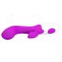 Pretty Love Brighty - G-punkt vibrator med klitorisstimulator (lilla)