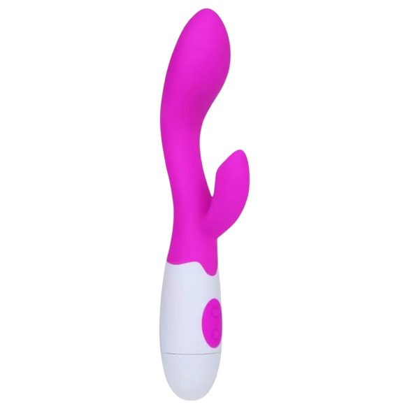 Pretty Love Brighty - G-punkt vibrator med klitorisstimulator (lilla)