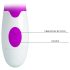 Pretty Love Arthur – bevægelig G-punkts vibrator med hoved (lilla)
