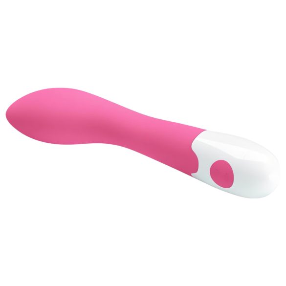 Pretty Love Bishop - vandtæt G-punkt vibrator (pink-hvid)