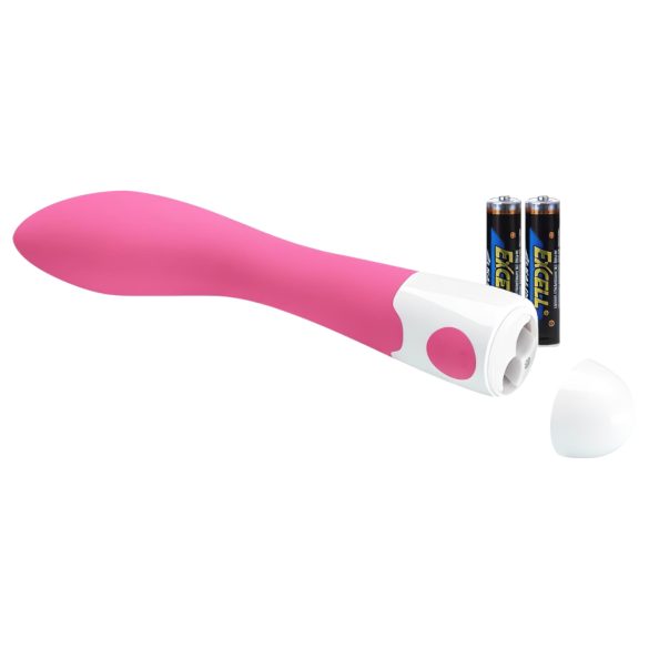 Pretty Love Bishop - vandtæt G-punkt vibrator (pink-hvid)