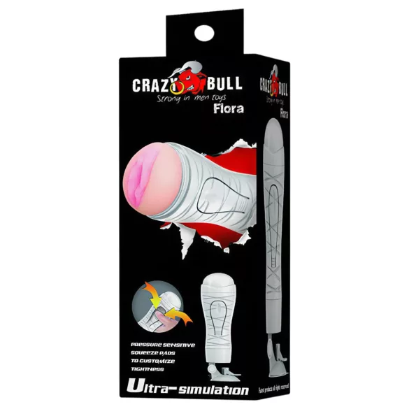 Crazy Bull - masturbator med sugekop - natur