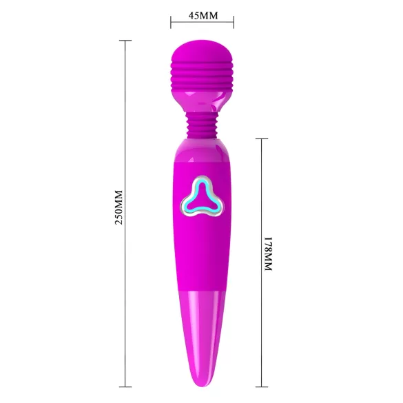 Pretty Love - wand vibrator - genopladelig massager - lilla