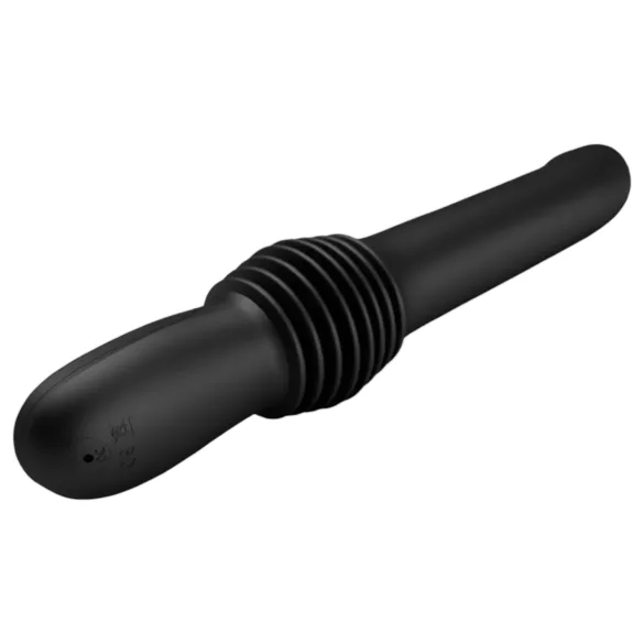 Pretty Love Pazuzu - penisvibrator med glansstimulator - sort