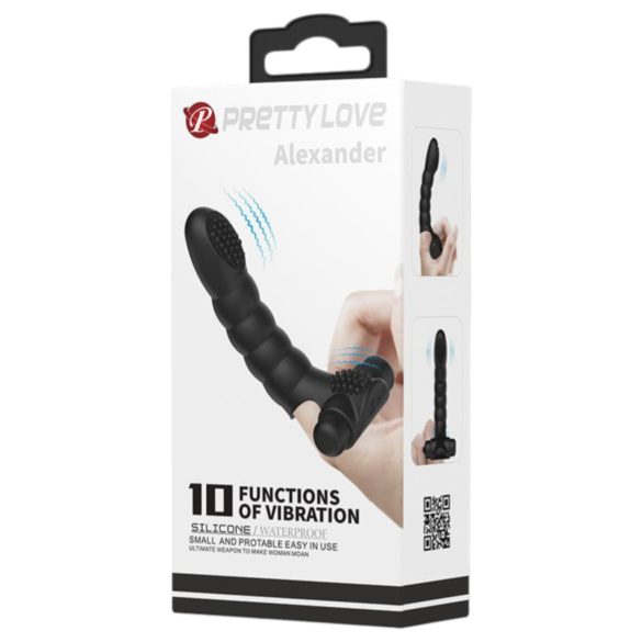 Pretty Love Alexander - finger vibrator - sort