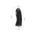 Pretty Love Marico - elektro-stimulations finger vibrator (sort)