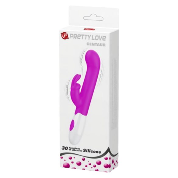Pretty Love Centaur - rabbit vibrator med klitorisstimulator - lilla