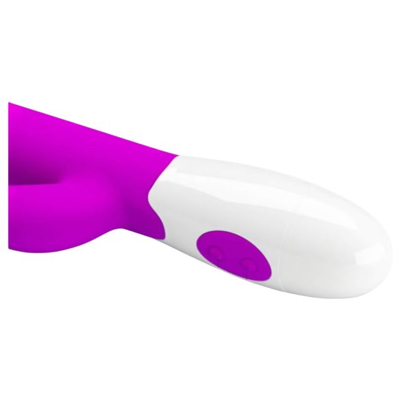 Pretty Love Centaur - rabbit vibrator med klitorisstimulator - lilla