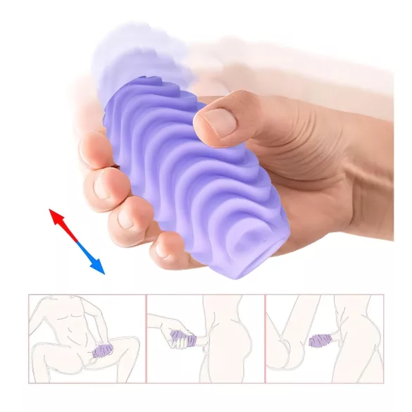 Pretty Love Romantic - masturbatoræg - lilla - 1 stk