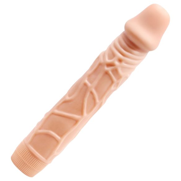 Baile Barbara - realistisk dildo vibrator - 22,5 cm - naturfarvet