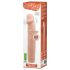 Baile Barbara - realistisk dildo vibrator - 22,5 cm - naturfarvet