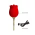 Pretty Love Rose Lover - klitorisvibrator med tungefunktion - 2i1 - rød