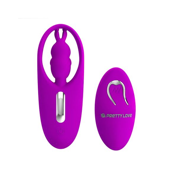 Pretty Love Wild Rabbit - rabbit vibrator med klitorisstimulator - pink