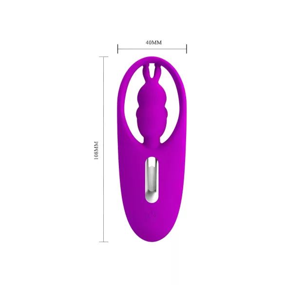 Pretty Love Wild Rabbit - rabbit vibrator med klitorisstimulator - pink