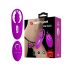 Pretty Love Wild Rabbit - rabbit vibrator med klitorisstimulator - pink