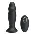 MR. PLAY - analvibrator med fjernbetjening - genopladelig - sort