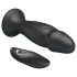 MR. PLAY - analvibrator med fjernbetjening - genopladelig - sort