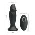 MR. PLAY - analvibrator med fjernbetjening - genopladelig - sort