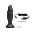 MR. PLAY - analvibrator med fjernbetjening - genopladelig - sort