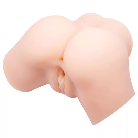 Crazy Bull - realistisk masturbator med vibration - kunstig numse - natur