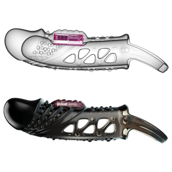 Pretty Love Cecelia - penisring med vibrator - penishylster - sort