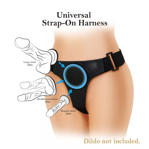Pretty Love Bobby - universal strap-on sele (trusser) (sort)