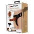 Pretty Love Harness - universal sele med dildo - 17 cm (sort)