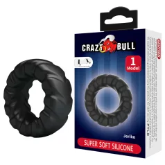 Crazy Bull - penisring - ekstra kraftig - sort