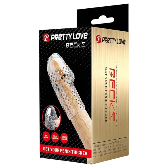 Pretty Love Becks - penishylster - gennemsigtig