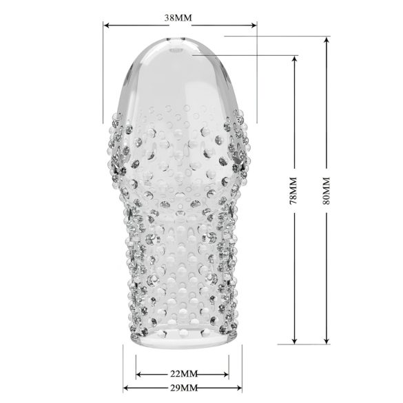 Pretty Love Becks - penishylster - gennemsigtig