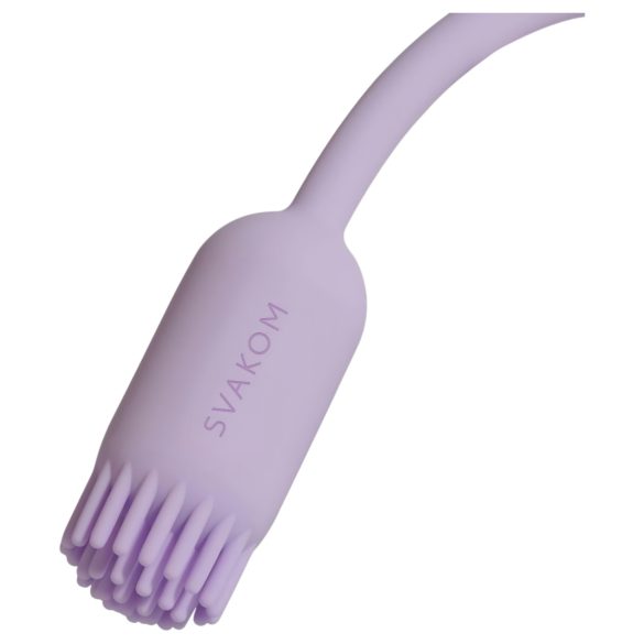 Svakom Plume - 2-i-1 vibrerende æg (lilla)