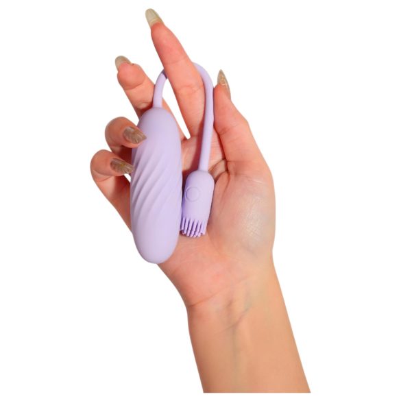 Svakom Plume - 2-i-1 vibrerende æg (lilla)