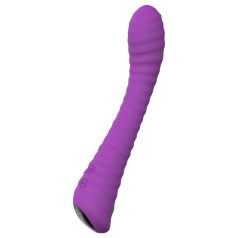   Sex HD Sunshine - G-punktsvibrator med riller - genopladelig - lilla