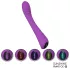 Sex HD Sunshine - G-punktsvibrator med riller - genopladelig - lilla