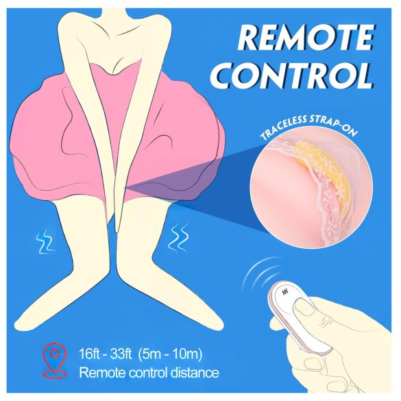 Sex HD - vibrerende æg med app styring - bananformet - gul