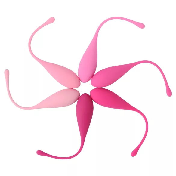 Sex HD Eggs - bækkenbundskugler sæt - 6 stk - pink