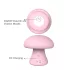 Magic Mushroom - genopladelig ansigtsmassager (pink)