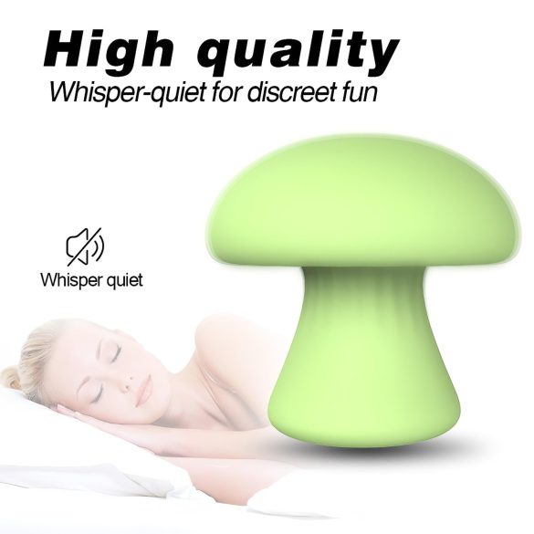 Magic Mushroom - genopladelig ansigtsmassager (grøn)