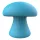 Magic Mushroom - genopladelig ansigtsvibrator (blå)